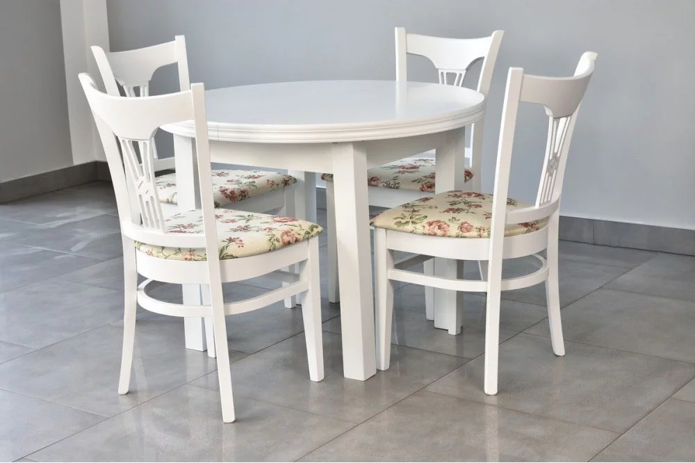 stół i 4 krzesła roxi